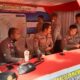 Personel Polresta Padang bersiaga di Pospam untuk pengamanan Nataru