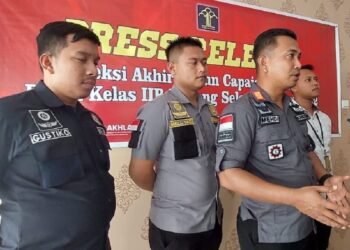 Press release akhir tahun Rutan Padang