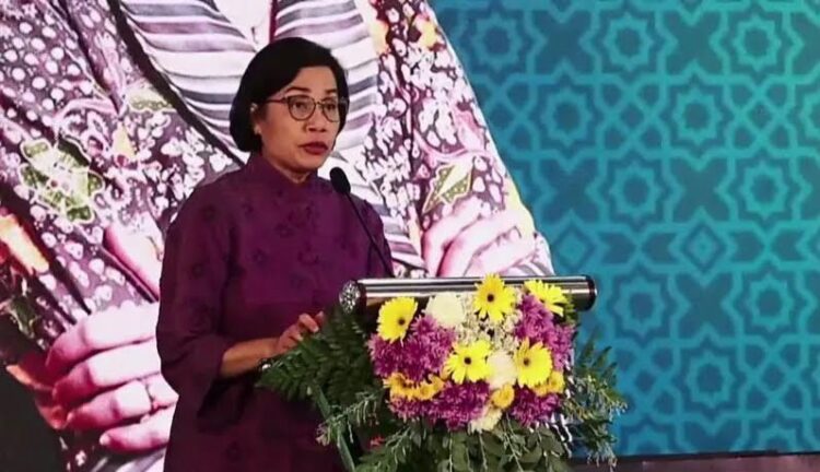 Sri Mulyani: Rp9,6 Triliun APBN Dikucurkan untuk Bangun Kampus Islam Negeri 1 Tangkapan layar Menkeu Sri Mulyani dalam Ground Breaking Pembangunan UIN Maulana Malik Ibrahim Malang, Minggu (22/1/2023). (ANTARA/Sanya Dinda)