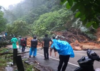 Pembersihan Material Selesai, Arus Lalu Lintas di Sitinjau Lauik yang Longsor kembali Normal