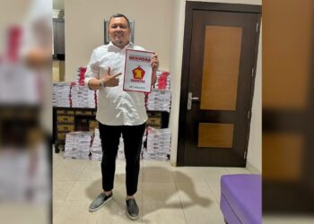 Braditi Moulevey Resmi Mendaftar Jadi Caleg DPRD DKI