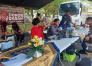 HUT Satpam ke-42, Ditbinmas Polda Sumbar bersama PMI Padang Gelar Donor Darah