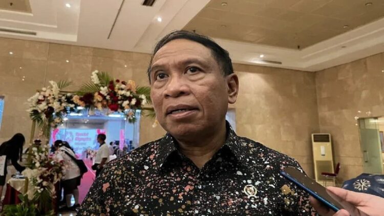 Menteri Pemuda dan Olahraga Zainudin Amali saat dijumpai di Museum Nasional Jakarta, Rabu (25/1/2023). (ANTARA/Arnidhya Nur Zhafira)