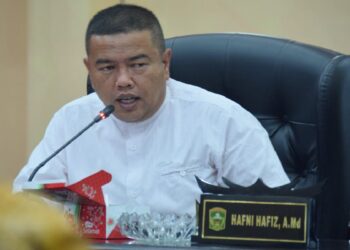 Ketua Fraksi Gerindra DPRD Kabupaten Solok, Hafni Hafiz. (Dok. Pribadi)