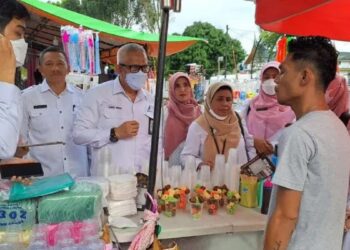 Dinkes-BPOM Awasi Penggunaan Nitrogen di Jajanan Es Ciki Ngebul di Pasbar