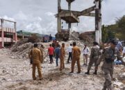 Bakal Dibangun Ulang, Gedung Lama Fase VII Pasar Raya Padang Dirobohkan