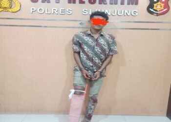 Residivis Pencurian Diringkus Polisi di Sijunjung, Pelaku Terpaksa Ditembak