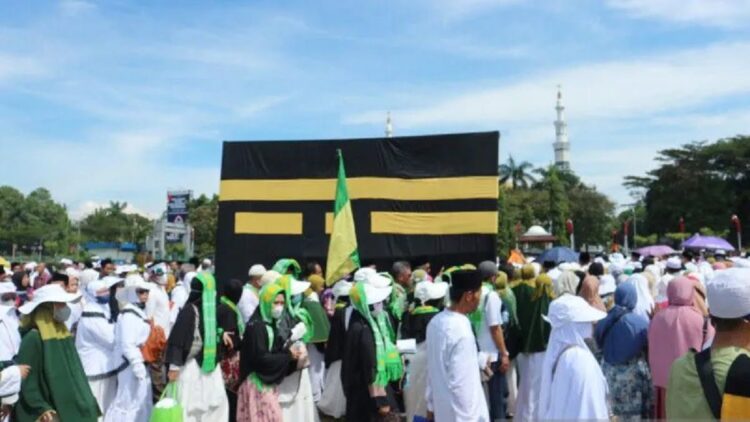 Ilustrasi - Manasik haji. (ANTARA/M Fikri Setiawan)