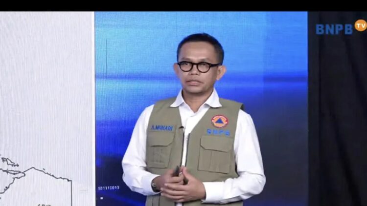 Tangkapan layar - Pelaksana Tugas Kepala Pusat Data, Informasi dan Komunikasi Kebencanaan BNPB Abdul Muhari dalam Disaster Briefing daring di Jakarta, Rabu (25/01/2023). ANTARA/Wuryanti Puspitasari.