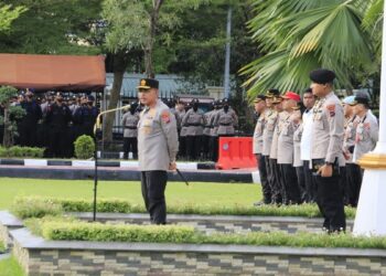 Kapolda Sumbar pimpin apel pagi 2 Januari 2023