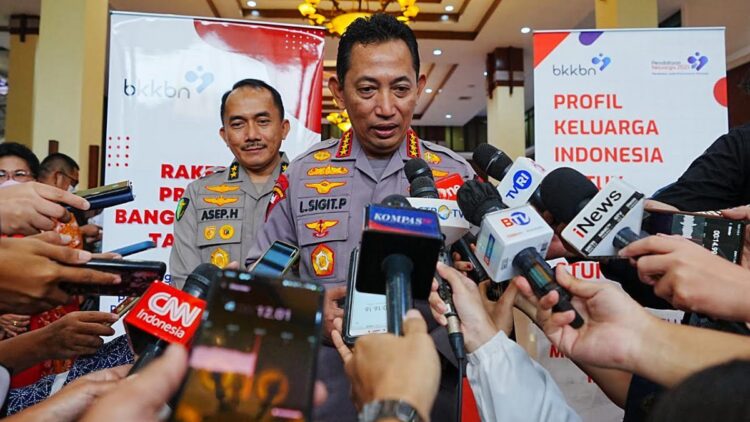 Kapolri Instruksikan Jajaran Bantu Turunkan Angka Stunting 1 Kapolri tekankan pihaknya akan membuat program stunting pemerintah. (Dok. Divhumas Polri)