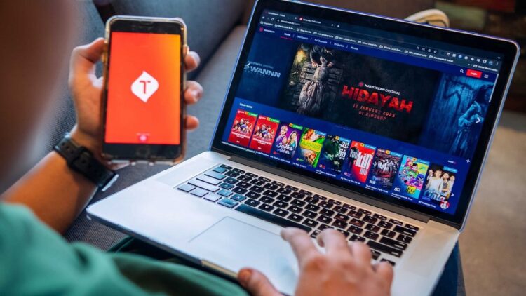 Kolaborasi MAXstream Telkomsel dan MD Pictures. (Dok. Telkomsel)