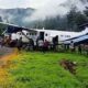 Pesawat SAM Air tergelincir di Puncak Papua. (Dok. Istimewa)