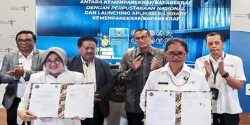 Luncurkan e-Library, Kemenparekraf dan Perpustakaan Nasional Jalin Kerja Sama