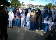 Buntut Kenaikan Uang UAS, Ratusan Mahasiswa Upertis Padang Gelar Unjuk Rasa