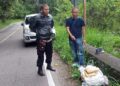 BNN Cegat Pengiriman Ganja di Agam, BB Dibuang dan Mobil Ditinggal di Jalan