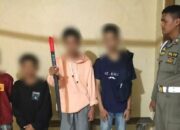 4 Remaja Diduga Pelaku Tawuran Diamankan, Tim Gabungan Sita Sebilah Senjata Tajam