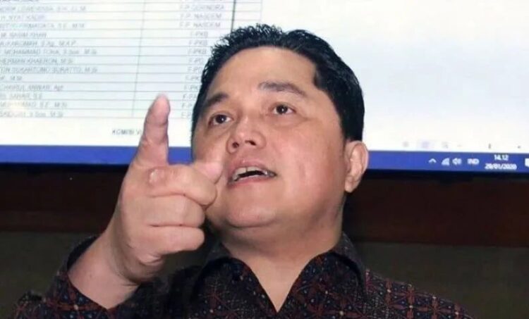 Menteri BUMN Erick Thohir. (ANTARA FOTO/Muhammad Iqbal/pd/pri.)
