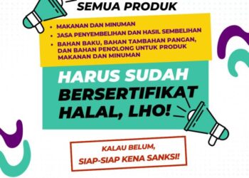 Tiga Kelompok Produk Ini Harus Bersertifikat Halal di 2024, Ini Sanksinya jika Melanggar