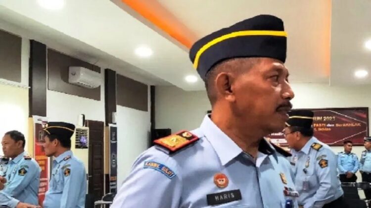 Kepala Kanwil Kemenkumham Sumbar Haris Sukamto. (ANTARA/Fathul Abdi)