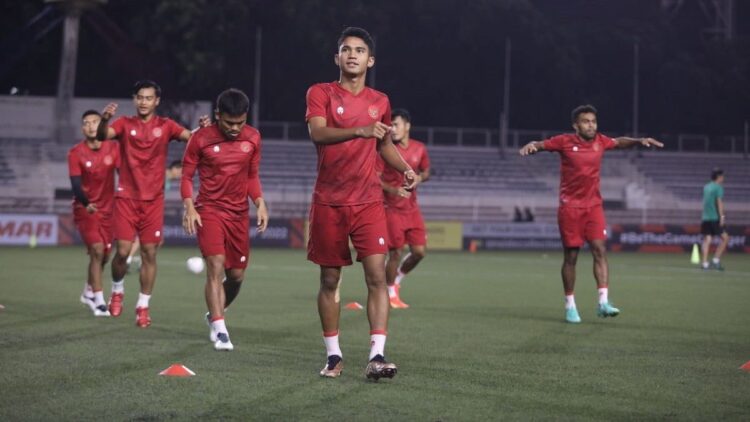 Piala AFF 2022: Timnas Indonesia Optimis Kalahkan Filipina 1 Latihan pemain Timnas Indonesia di Singapura