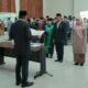 Pelantikan sejumlah pejabat administrator dan fungsional di lingkungan Pemko Padang. (Foto: Dok. Istimewa)