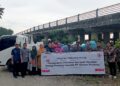 Program Nabung Sarok di Pantai Puruih, Padang. (Dok. Humas PTSP)