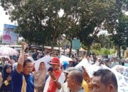 Pertanyakan Bantuan Rumah, Ratusan Korban Gempa Pasbar Geruduk Kantor Bupati