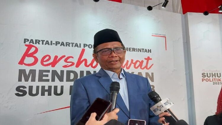 Menteri Koordinator Bidang Politik, Hukum, dan Keamanan (Menko Polhukam) Mahfud MD (KOMPAS.com/NIRMALA MAULANA ACHMAD)