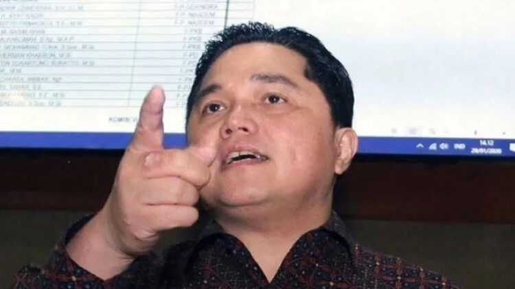 Erick Thohir: PSSI Dorong Perbaikan Kesejahteraan Wasit, Sistem Pertandingan dan VAR 1 Ketua Umum PSSI Erick Thohir. (ANTARA FOTO/Muhammad Iqbal/pd/pri)