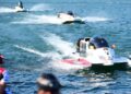 Balapan F1 SuperBoat di Danau Toba (Foto: BPMI Setpres)