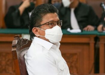 Mantan Kadiv Propam Polri Ferdy Sambo Divonis Hukuman Mati 7 Ferdy Sambo saat persidangan. Pada Senin (13/2/2023), dia divonis hukuman mati. (Dok. Kompas)