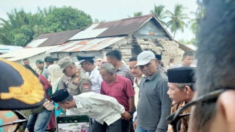 Buaya Sepanjang 5 Meter yang Ditangkap Warga Pasbar Dievakuasi BKSDA Sumbar 1 Buaya hasil tangkapan warga di Kinali Pasaman Barat, Sumbar, saat akan divekuasi pada Selasa (7/2). (ANTARA/HO-BKSDA SUMBAR)