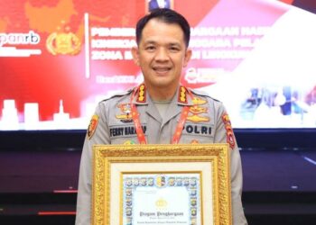 Jadi Unit Kerja Teladan Berintegritas, Polresta Padang Terima Penghargaan dari Kapolri