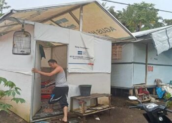 Pendataan belum Tuntas, Korban Gempa Pasbar masih Banyak Tinggal di Huntara