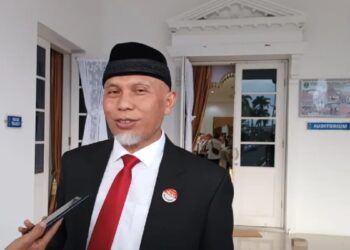 Gubernur Sumatera Barat Mahyeldi. (ANTARA/Miko Elfisha)