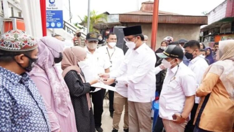 Peluncuran Tabungan Utsman di Bukittinggi. (Antara/Alfatah)