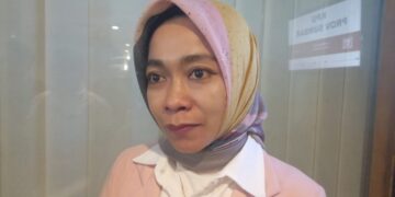 Setahun Jelang Pemilu, KPU Sumbar Optimis Penyelenggaraan Sukses 8 Ketua KPU Sumbar, Yanuk Sri Mulyani. (Foto: Dok. Muhammad Aidil)