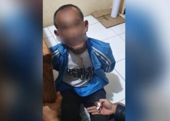 Pria berstatus ODGJ tusuk warga di Batipuh Selatan, Kabupaten Tanah Datar pada Selasa (14/2/2023) pagi. (Foto: Dok. Polres Padang Panjang)