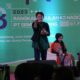 Pakar Gizi Nasional, Dr. Rita Ramayulis dalam materi seminar K3 Semen Padang. (Dok. Humas)