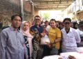 Rachmad Wijaya Berbagi Ribuan Karung Beras jelang HUT Gerindra