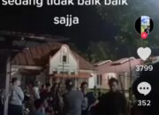 Video Muaro Sijunjung Mencekam Beredar di TikTok, Seorang Pria Tampak Bawa Sajam