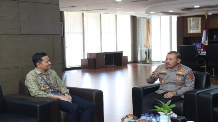 Kapolda Sumbar, Irjen Suharyono menerima audiensi pihak Pertamina Patra Niaga. (Foto: Dok. Pertamina)