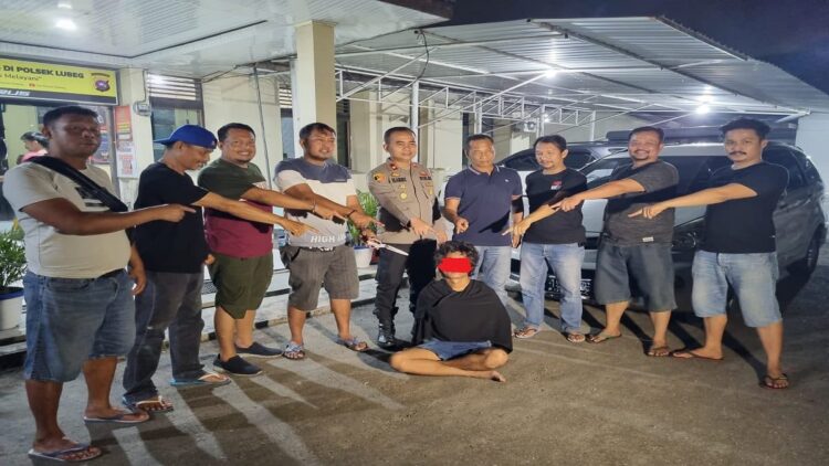 Polsek Lubukbegalung menangkap pelaku curanmor. (Foto: Dok. Istimewa)