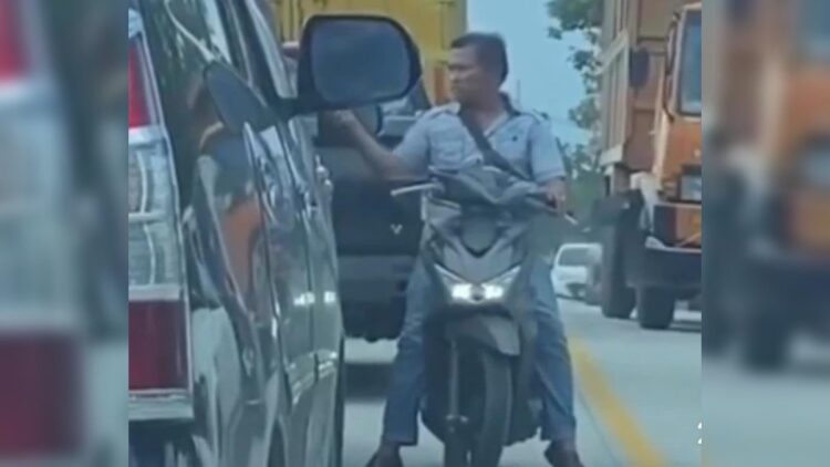 Aksi tukang palak di Limapuluh Kota viral. (Dok. Istimewa)