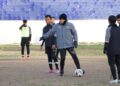 Latihan para pemain Garuda Nusantara di Uzbekistan. (Dok. PSSI)