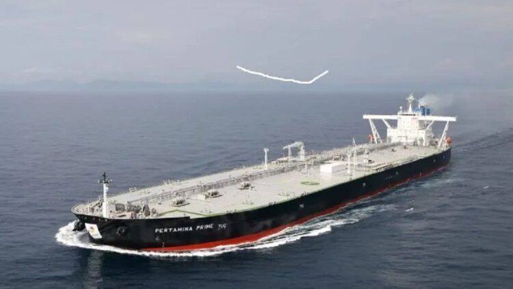 Berkapasitas 90 Ribu Kubik Meter, Pertamina Shipping Punya Kapal Tanker Gas Terbesar di Dunia 1 Ilustrasi - Kapal pengangkut minyak dan gas milik PT Pertamina International Shipping. (ANTARA/HO-Pertamina.) (ANTARA/HO-Pertamina.)