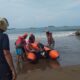 Paus muncul di Pantai kawasan Pasia Nan Tigo, Kecamatan Koto Tangah, Kota Padang pada Sabtu (4/2/2023) pagi. (Dok. Istimewa)