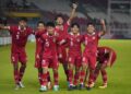 Selebrasi pemain TImnas U-20. (Dok. PSSI)