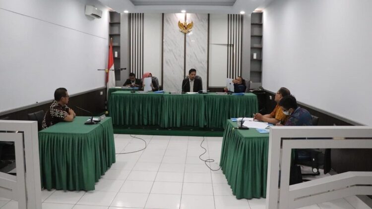 KI Sumbar Gelar Pembacaan Putusan Empat Register 1 Sidang KI Sumbar. (Dok. KI Sumbar)